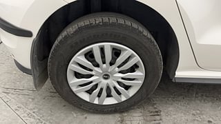 Used 2021 Volkswagen Polo [2018-2022] Trendline 1.0 (P) Petrol Manual tyres RIGHT REAR TYRE RIM VIEW