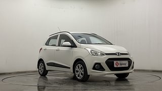 Used 2015 Hyundai Grand i10 [2013-2017] Sportz 1.2 Kappa VTVT Petrol Manual exterior RIGHT FRONT CORNER VIEW