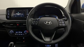 Used 2024 Hyundai Exter SX(O) Connect 1.2 Petrol AMT Petrol Automatic interior STEERING VIEW