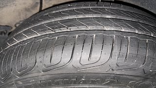 Used 2023 Tata Altroz XMA+ 1.2l Petrol AT Petrol Automatic tyres LEFT REAR TYRE TREAD VIEW