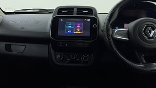 Used 2023 Renault Kwid 1.0 RXT AMT SCE Petrol Automatic interior MUSIC SYSTEM & AC CONTROL VIEW