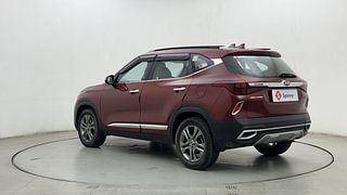 Used 2021 Kia Seltos HTX G Petrol Manual exterior LEFT REAR CORNER VIEW