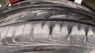 Used 2017 Maruti Suzuki Alto K10 [2014-2019] VXI AMT Petrol Automatic tyres RIGHT REAR TYRE TREAD VIEW