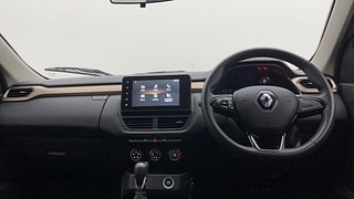 Used 2022 Renault Kiger RXT (O) Turbo CVT Dual Tone Petrol Automatic interior DASHBOARD VIEW