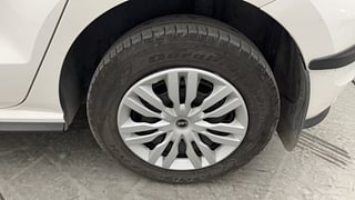 Used 2021 Volkswagen Polo [2018-2022] Trendline 1.0 (P) Petrol Manual tyres LEFT REAR TYRE RIM VIEW