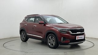 Used 2021 Kia Seltos HTX G Petrol Manual exterior RIGHT FRONT CORNER VIEW