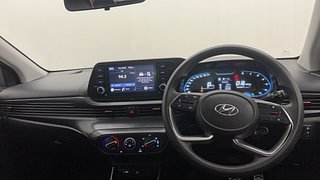 Used 2021 Hyundai New i20 Sportz 1.0 Turbo IMT Dual Tone Petrol Manual interior DASHBOARD VIEW