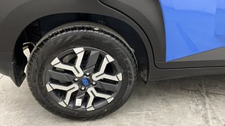 Used 2024 Hyundai Exter SX(O) Connect 1.2 Petrol AMT Petrol Automatic tyres RIGHT REAR TYRE RIM VIEW