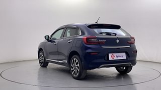 Used 2024 Maruti Suzuki Baleno Alpha AT Petrol Petrol Automatic exterior LEFT REAR CORNER VIEW