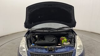 Used 2013 Maruti Suzuki Swift [2011-2017] LXi Petrol Manual engine ENGINE & BONNET OPEN FRONT VIEW