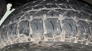 Used 2021 mahindra Thar LX 4 STR Hard Top Petrol AT 4WD Petrol Automatic tyres LEFT FRONT TYRE TREAD VIEW