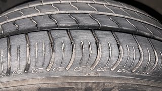 Used 2024 Maruti Suzuki Wagon R 1.0 VXI AMT Petrol Automatic tyres LEFT FRONT TYRE TREAD VIEW