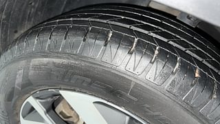 Used 2022 Kia Sonet HTX 1.5 Diesel Manual tyres LEFT FRONT TYRE TREAD VIEW