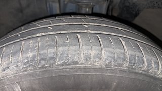 Used 2021 Renault Triber RXZ Petrol Manual tyres LEFT FRONT TYRE TREAD VIEW