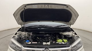 Used 2020 Maruti Suzuki Vitara Brezza [2020-2022] ZXI AT Petrol Automatic engine ENGINE & BONNET OPEN FRONT VIEW
