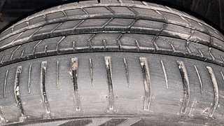 Used 2024 Maruti Suzuki Baleno Alpha AT Petrol Petrol Automatic tyres LEFT FRONT TYRE TREAD VIEW