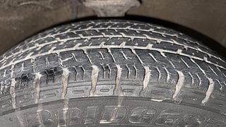 Used 2015 Maruti Suzuki Alto K10 [2014-2019] VXI AMT Petrol Automatic tyres RIGHT FRONT TYRE TREAD VIEW