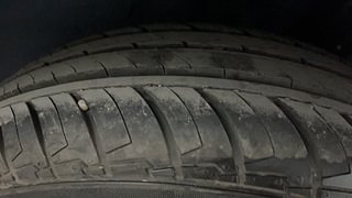 Used 2024 Hyundai Exter SX(O) Connect 1.2 Petrol AMT Petrol Automatic tyres LEFT REAR TYRE TREAD VIEW