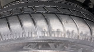 Used 2012 Ford Figo [2010-2015] Duratorq Diesel Titanium 1.4 Diesel Manual tyres LEFT FRONT TYRE TREAD VIEW