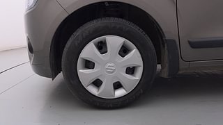 Used 2024 Maruti Suzuki Wagon R 1.0 VXI AMT Petrol Automatic tyres LEFT FRONT TYRE RIM VIEW
