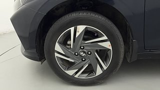 Used 2023 Hyundai New i20 Asta (O) 1.2 IVT Petrol Automatic tyres LEFT FRONT TYRE RIM VIEW