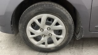 Used 2018 Hyundai Grand i10 Sportz 1.2 Kappa VTVT Petrol Manual tyres LEFT FRONT TYRE RIM VIEW