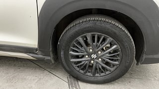 Used 2019 Maruti Suzuki XL6 [2019-2022] Alpha AT Petrol Petrol Automatic tyres RIGHT FRONT TYRE RIM VIEW