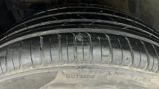 Used 2021 Maruti Suzuki S-Cross Delta 1.5 AT Petrol Automatic tyres LEFT FRONT TYRE TREAD VIEW