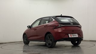Used 2021 Hyundai New i20 Sportz 1.0 Turbo IMT Dual Tone Petrol Manual exterior LEFT REAR CORNER VIEW