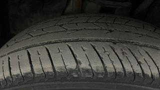 Used 2022 Renault Kiger RXT (O) Turbo CVT Dual Tone Petrol Automatic tyres LEFT FRONT TYRE TREAD VIEW