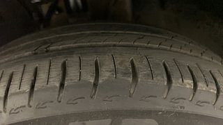Used 2023 Tata Altroz XZ 1.2 Petrol Manual tyres LEFT FRONT TYRE TREAD VIEW