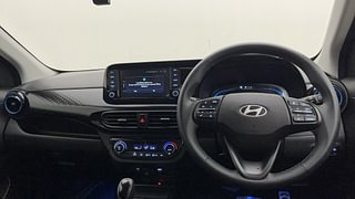 Used 2024 Hyundai Exter SX(O) Connect 1.2 Petrol AMT Petrol Automatic interior DASHBOARD VIEW
