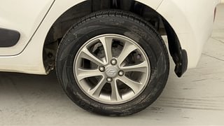 Used 2016 Hyundai Grand i10 [2013-2017] Asta (O) AT 1.2 kappa VTVT Petrol Automatic tyres LEFT REAR TYRE RIM VIEW
