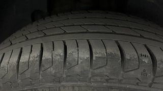 Used 2023 Kia Seltos HTX Plus 1.5 Diesel iMT Diesel Manual tyres RIGHT REAR TYRE TREAD VIEW