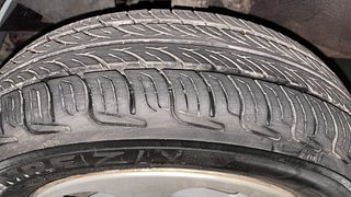 Used 2014 Tata Nano [2014-2018] Twist XT Petrol Petrol Manual tyres LEFT FRONT TYRE TREAD VIEW