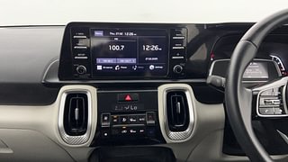 Used 2022 Kia Sonet HTX 1.5 Diesel Manual interior MUSIC SYSTEM & AC CONTROL VIEW