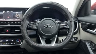 Used 2021 Kia Seltos HTX G Petrol Manual interior STEERING VIEW
