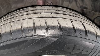 Used 2017 Honda City [2017-2020] VX CVT Petrol Automatic tyres RIGHT FRONT TYRE TREAD VIEW