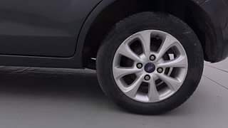 Used 2012 Ford Figo [2010-2015] Duratorq Diesel Titanium 1.4 Diesel Manual tyres LEFT REAR TYRE RIM VIEW