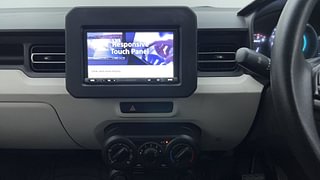 Used 2019 Maruti Suzuki Ignis [2017-2020] Delta AMT Petrol Petrol Automatic interior MUSIC SYSTEM & AC CONTROL VIEW