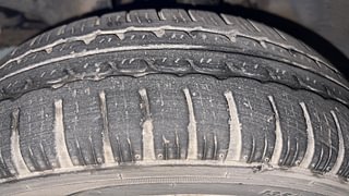 Used 2016 Tata Nano [2014-2018] Twist XTA Petrol Petrol Automatic tyres LEFT FRONT TYRE TREAD VIEW