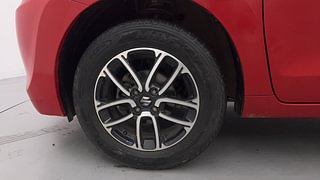 Used 2018 Maruti Suzuki Baleno [2015-2019] Delta Petrol Petrol Manual tyres LEFT FRONT TYRE RIM VIEW