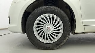 Used 2011 Maruti Suzuki Swift Dzire VXI 1.2 Petrol Manual tyres LEFT FRONT TYRE RIM VIEW