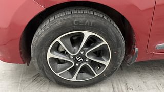 Used 2018 Hyundai Grand i10 [2017-2020] Asta 1.2 Kappa VTVT Petrol Manual tyres LEFT FRONT TYRE RIM VIEW