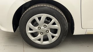 Used 2017 Hyundai Grand i10 Sportz 1.2 Kappa VTVT Petrol Manual tyres LEFT FRONT TYRE RIM VIEW