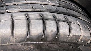 Used 2017 Maruti Suzuki Baleno [2015-2019] Delta AT Petrol Petrol Automatic tyres LEFT REAR TYRE TREAD VIEW