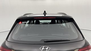 Used 2023 Hyundai Alcazar SIGNATURE (O) 7 STR 1.5 Petrol DCT Petrol Automatic exterior BACK WINDSHIELD VIEW