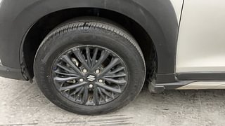Used 2019 Maruti Suzuki XL6 [2019-2022] Alpha AT Petrol Petrol Automatic tyres LEFT FRONT TYRE RIM VIEW