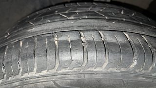 Used 2021 Hyundai New i20 Asta 1.2 IVT Petrol Automatic tyres LEFT FRONT TYRE TREAD VIEW