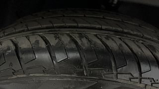Used 2024 Hyundai Exter SX(O) Connect 1.2 Petrol AMT Petrol Automatic tyres LEFT FRONT TYRE TREAD VIEW
